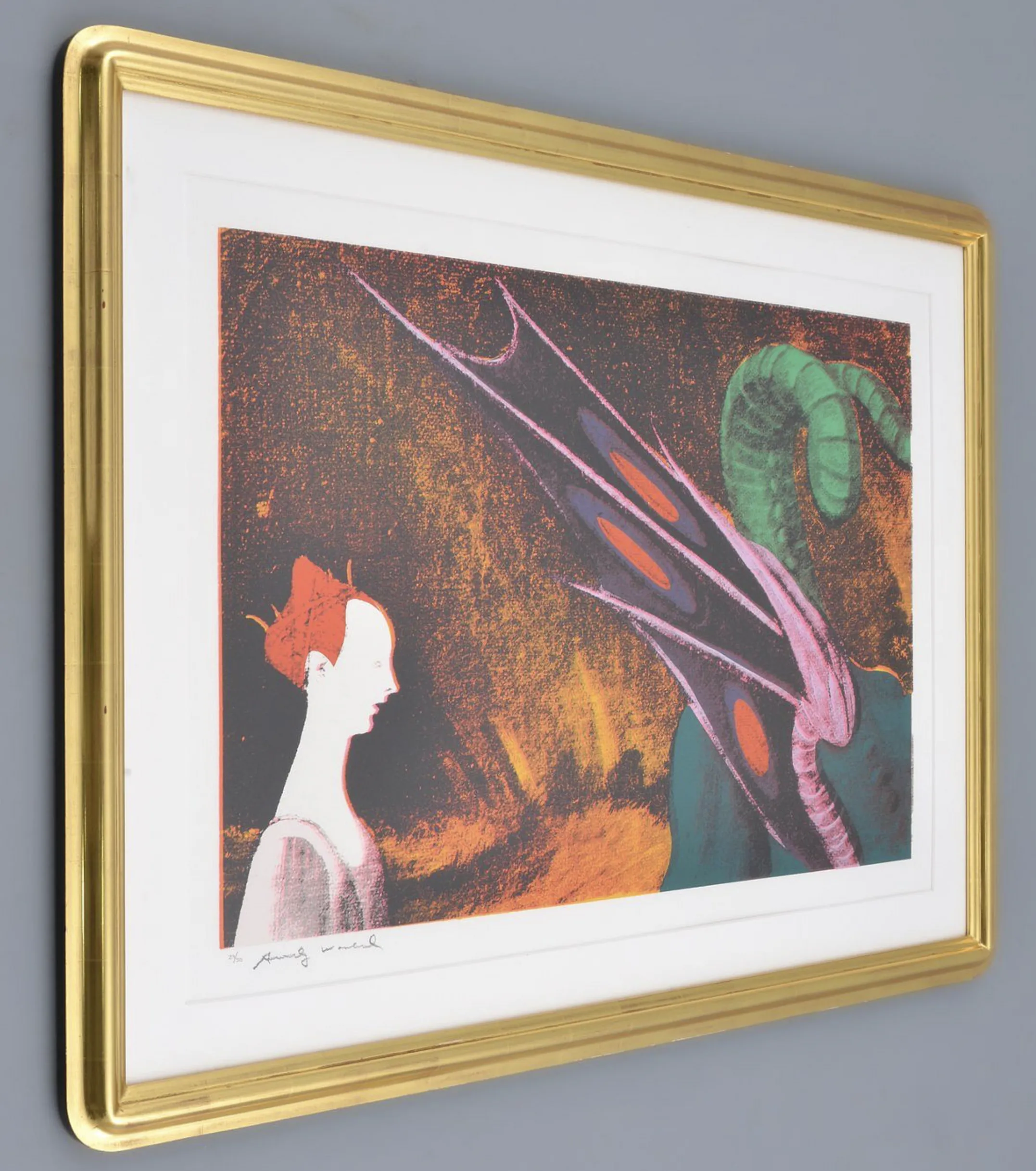 Andy Warhol | Details of Renaissance Paintings | Paolo Uccelo, St. George and the Dragon (1460) | 1984 – Bild 2