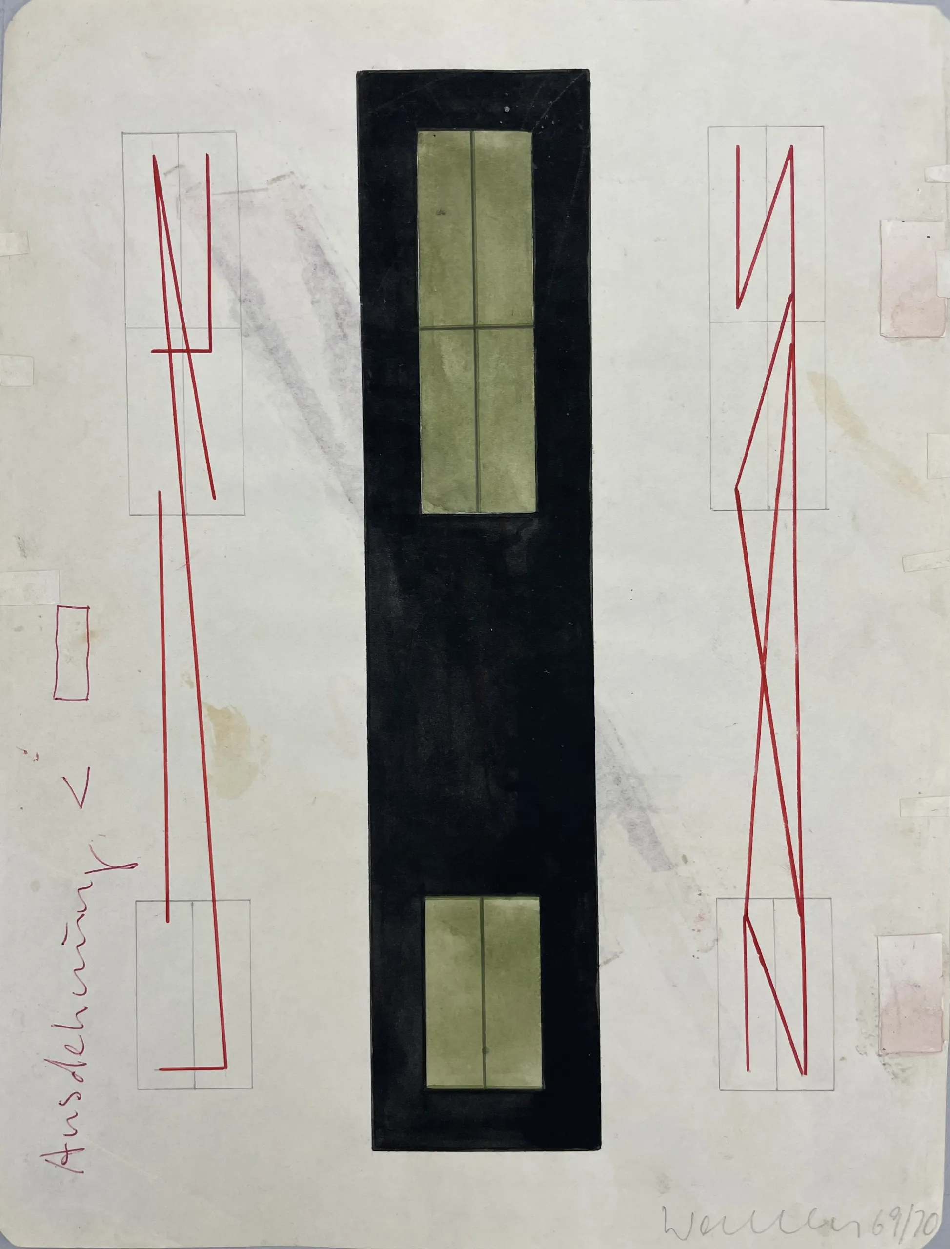 Franz Erhard Walther | WERKZEICHNUNG (8) – Bild 2