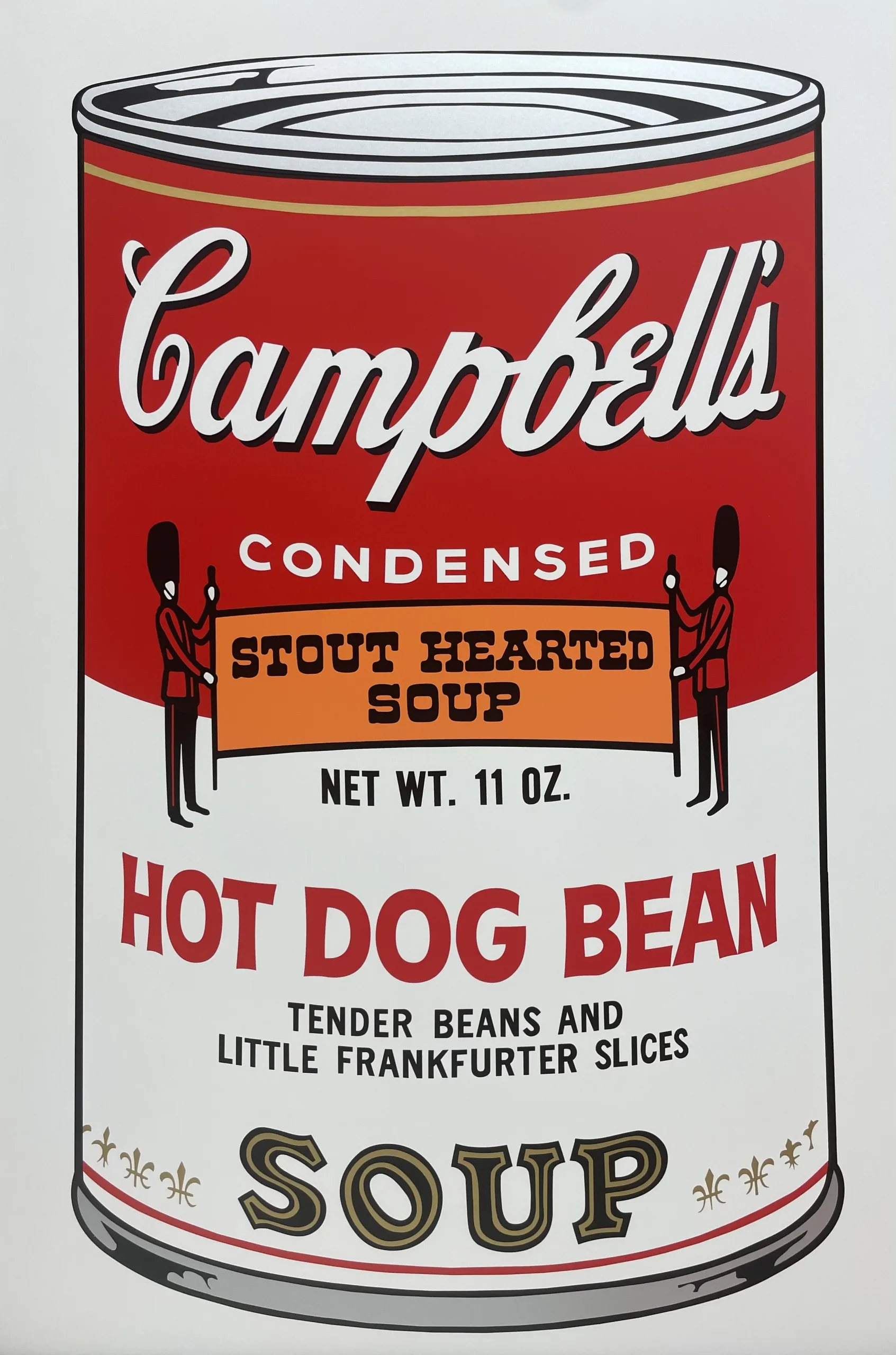 Warhol, Andy (after) | Soup Can HOT DOG BEAN | published by Sunday B. Morning