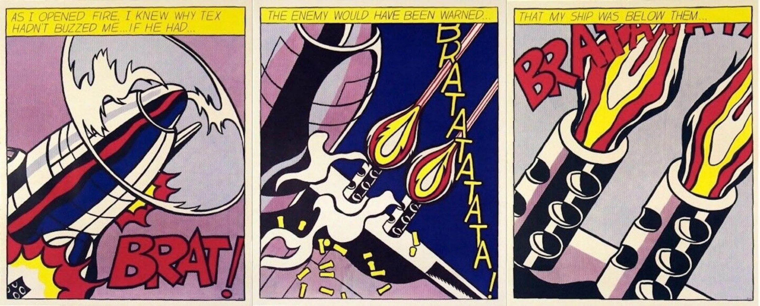 Roy Lichtenstein | As I Opened Fire