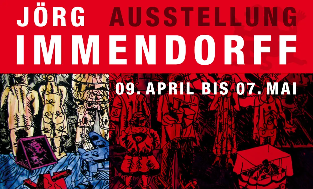 Jörg Immendorff – Ausstellung vom 9. April bis 7. Mai 2011 in Fulda